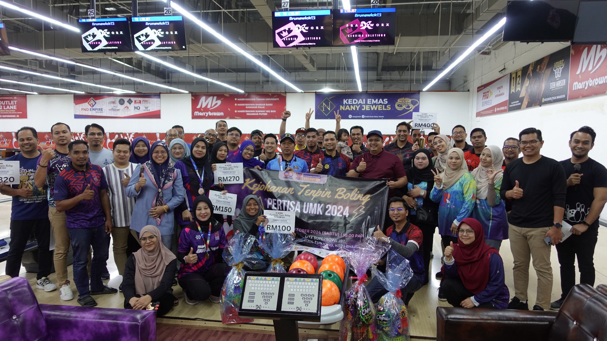 KEJOHANAN TENPIN BOLING PERTISA UMK 2024